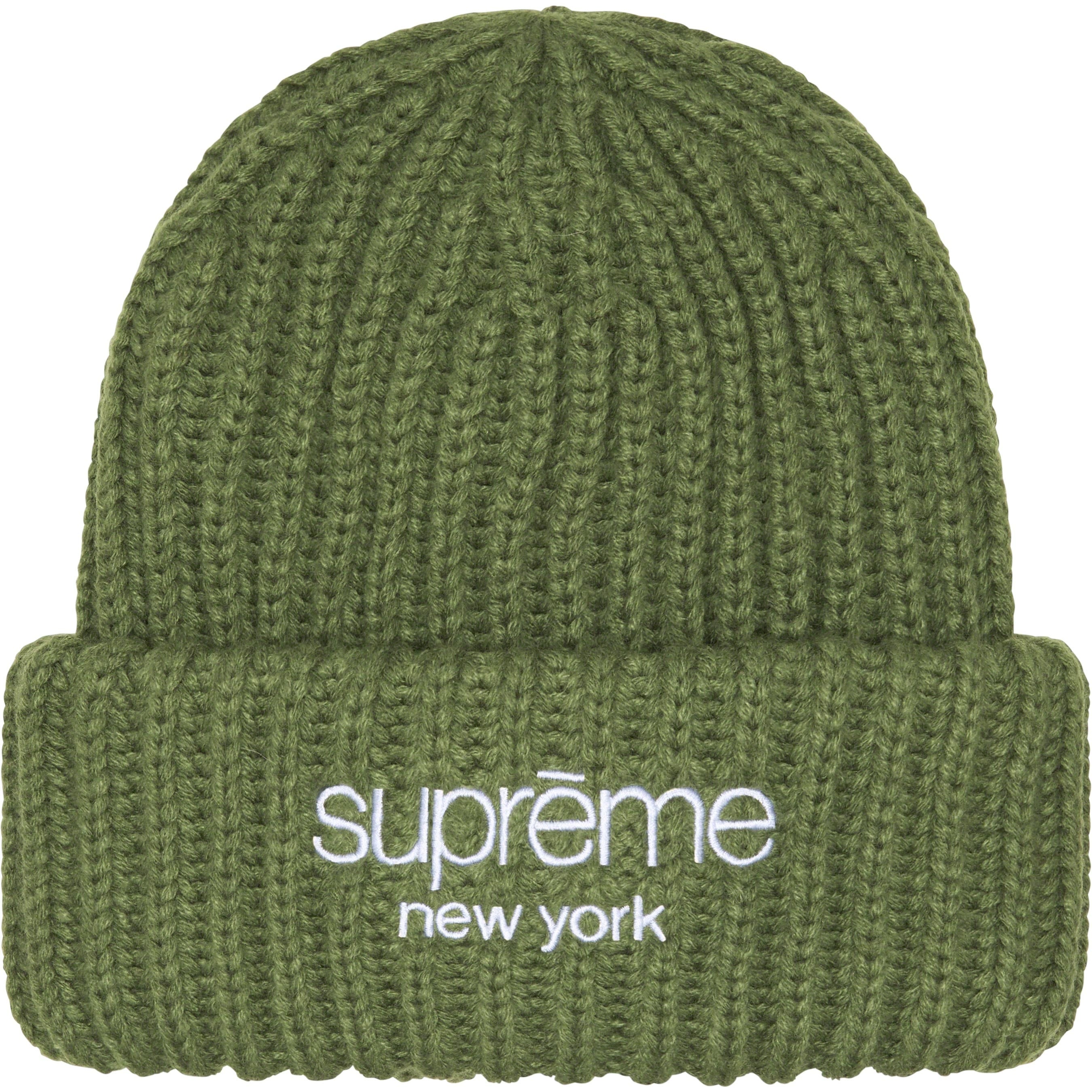 Classic Logo Chunky Ribbed Beanie view 4